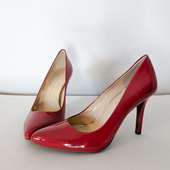Jessica Simpson Cassani pump in red muse, size 7 - Picture 2 of 6